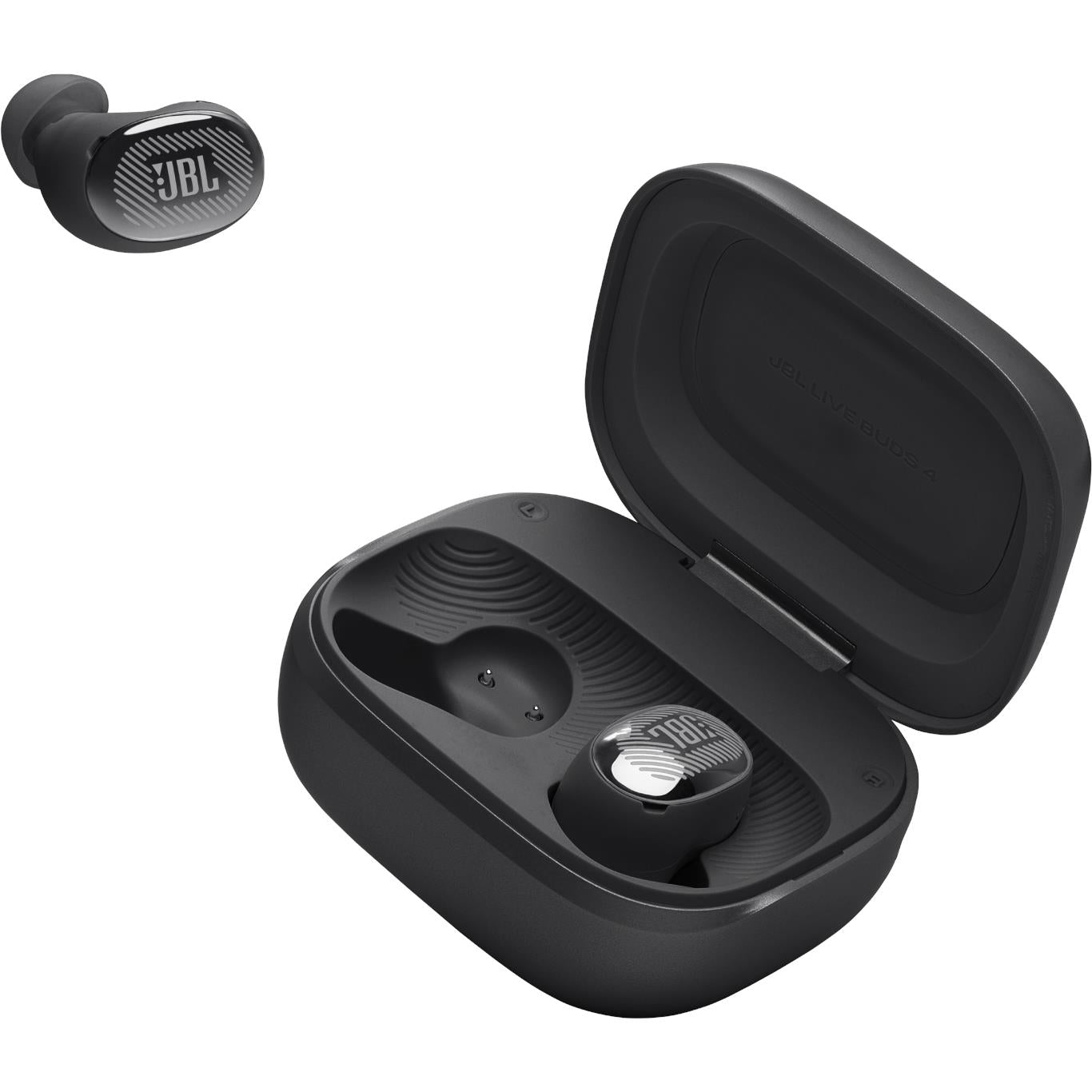 JBL Live Buds 4 true wireless noise cancelling earbuds in black with Smart Charging Case, image 15 - In-Ear Headphones & Earbuds at Tech Supply Shed NZ