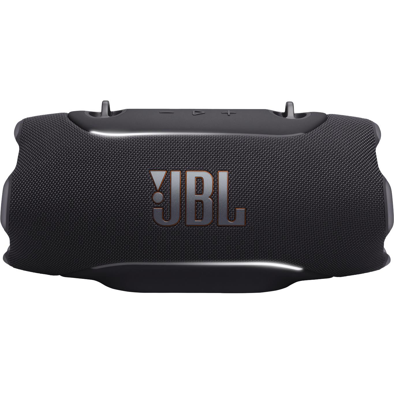 Black JBL Xtreme 5 portable wireless Bluetooth speaker with JBL logo and top controls