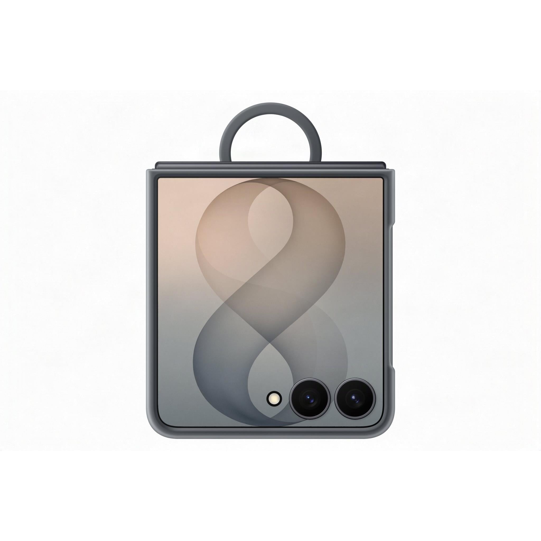 Samsung Silicone Ring Magnet Case for Galaxy Z Flip8 in graphite - Phone Cases & Covers at Tech Supply Shed NZ