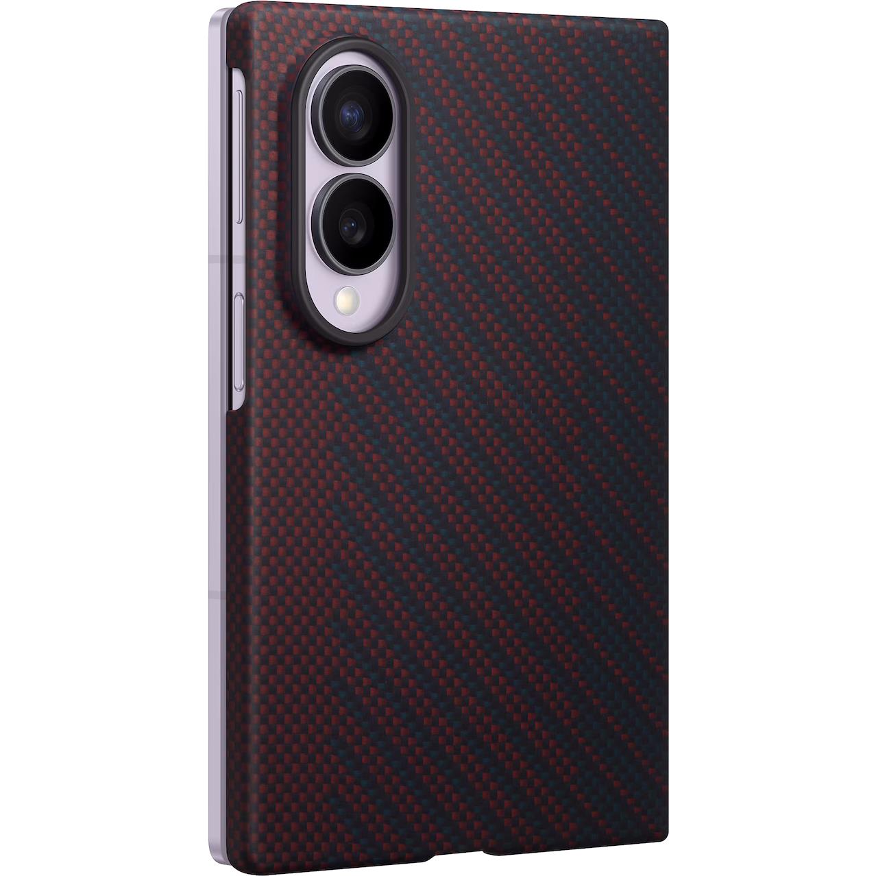 Samsung Carbon Magnet Case for Galaxy Z Fold8 in violet aramid, image 3 - Phone Cases & Covers at Tech Supply Shed NZ