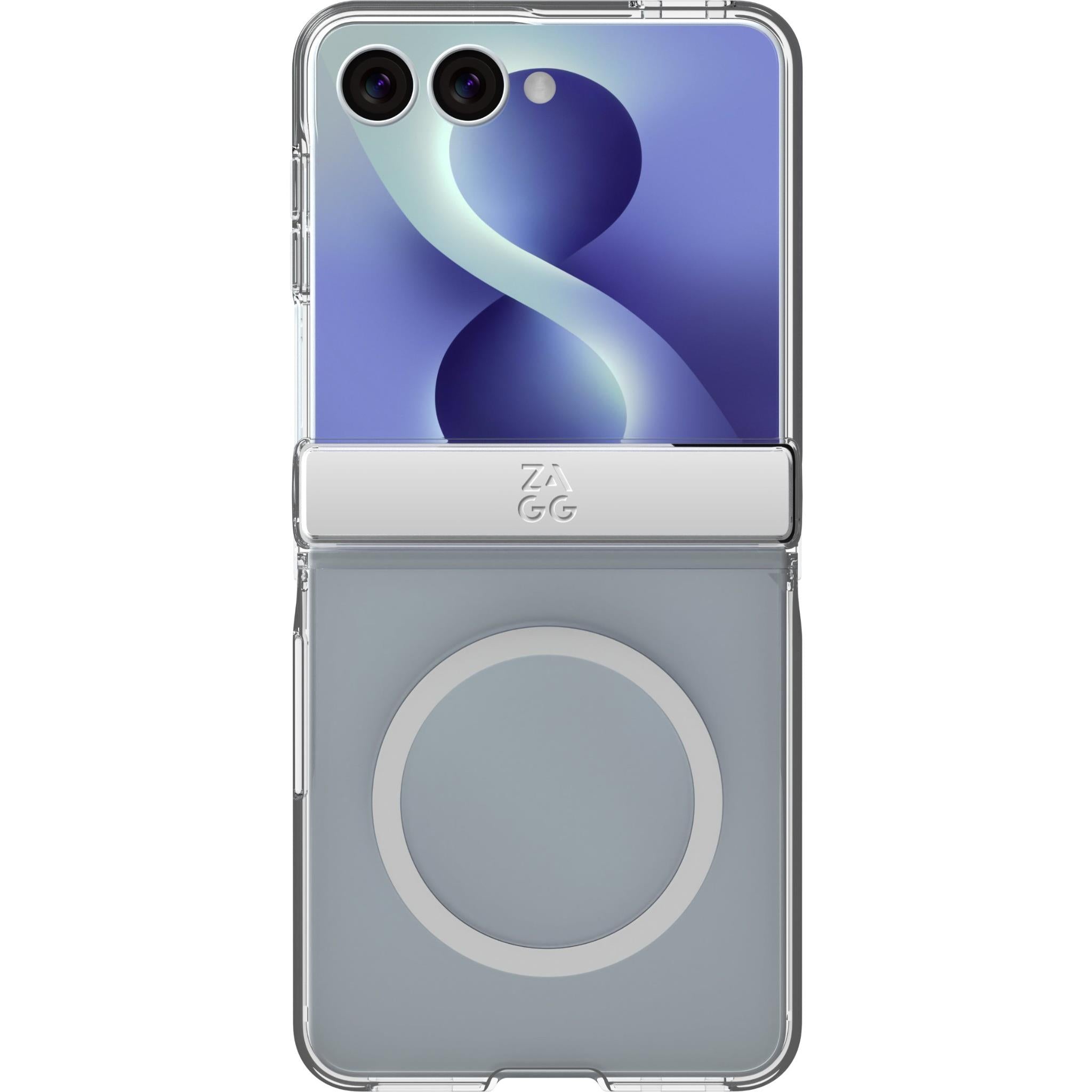 ZAGG Crystal Palace Snap clear case for Samsung Galaxy Z Flip8 - Phone Cases & Covers at Tech Supply Shed NZ