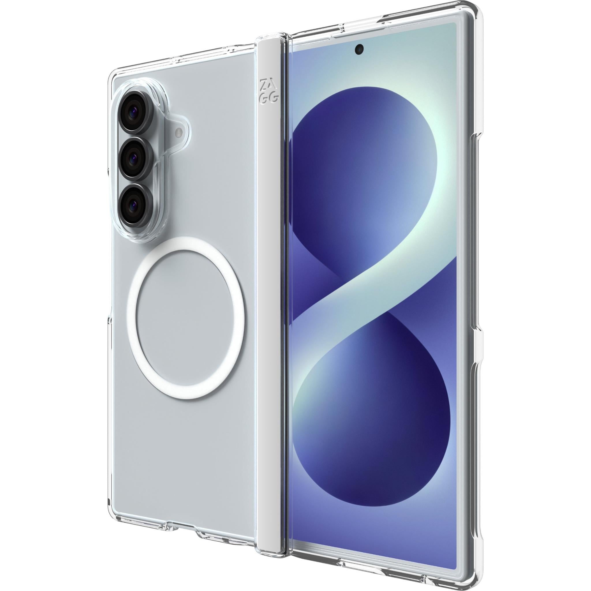 ZAGG Crystal Palace Snap clear case for Samsung Galaxy Z Fold8 Ultra, image 3 - Phone Cases & Covers at Tech Supply Shed NZ