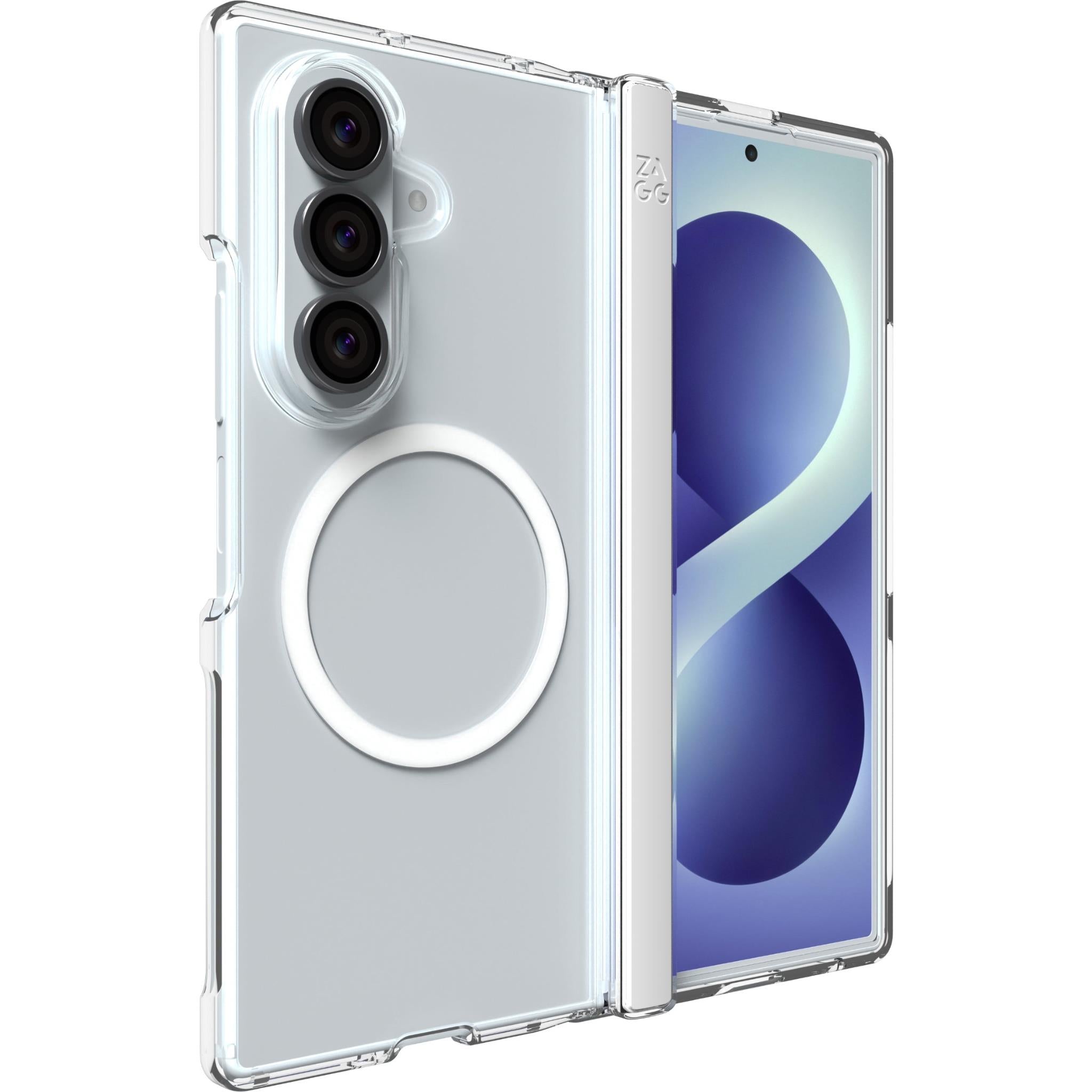 ZAGG Crystal Palace Snap clear case for Samsung Galaxy Z Fold8 Ultra, image 4 - Phone Cases & Covers at Tech Supply Shed NZ