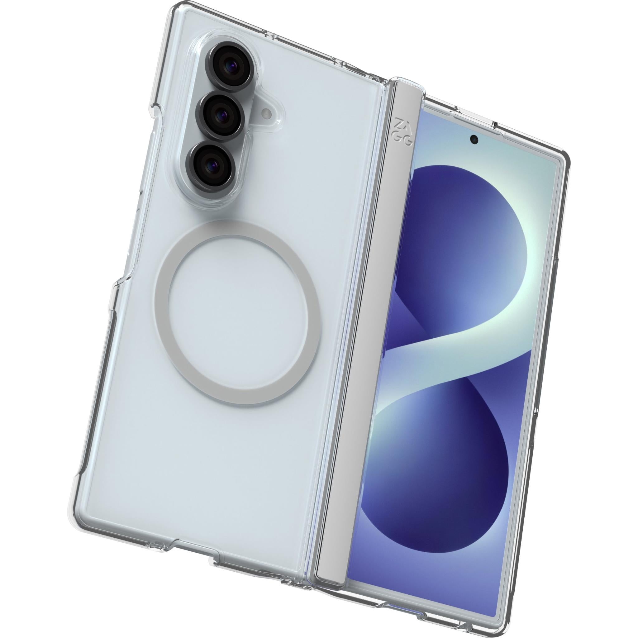 ZAGG Crystal Palace Snap clear case for Samsung Galaxy Z Fold8 Ultra, image 5 - Phone Cases & Covers at Tech Supply Shed NZ