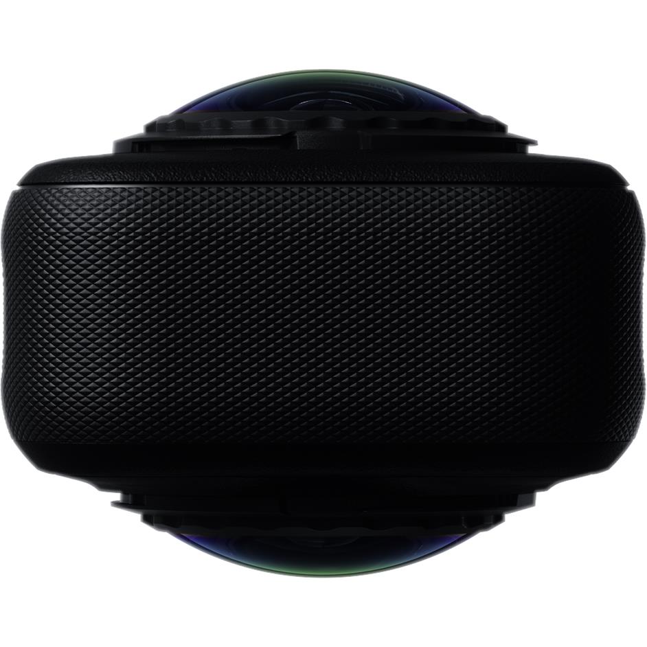 Insta360 X6 black textured lens housing cover with ribbed outer grip