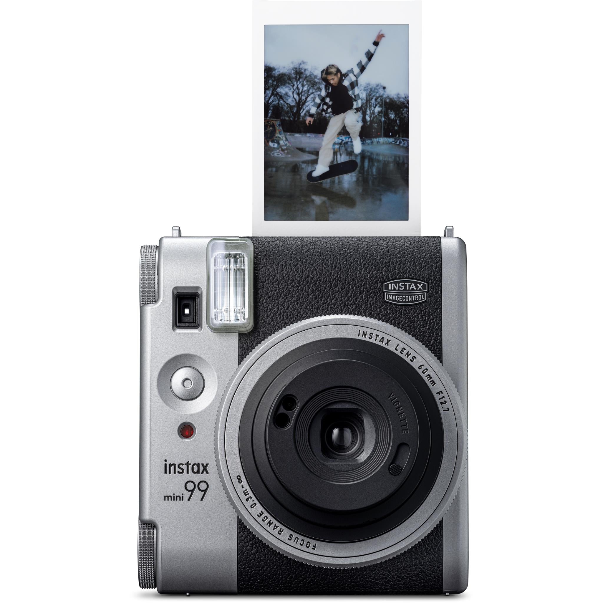 Fujifilm instax mini 99 instant camera in silver, image 2 - Instant Cameras & Film at Tech Supply Shed NZ