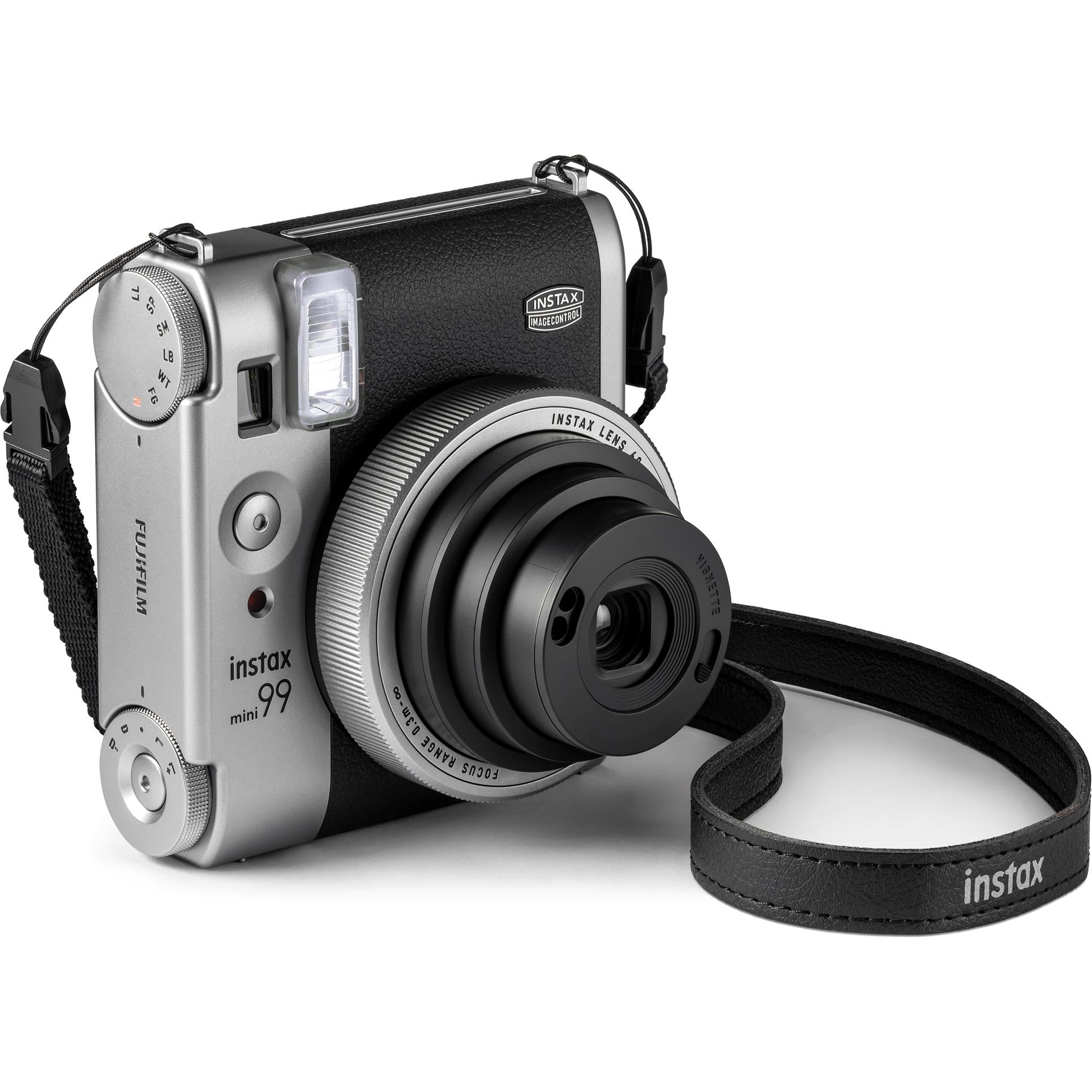 Fujifilm instax mini 99 instant camera in silver, image 3 - Instant Cameras & Film at Tech Supply Shed NZ