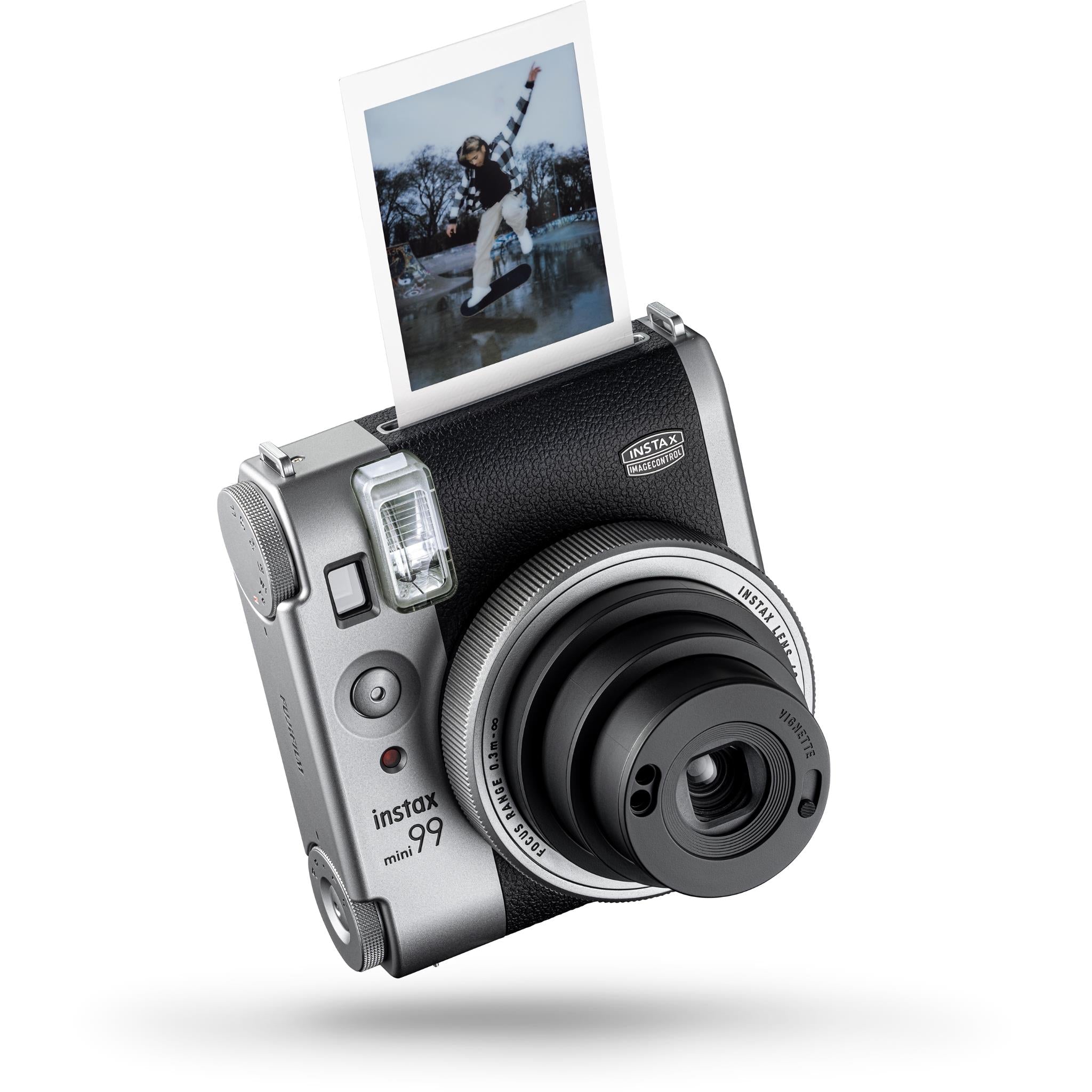 Fujifilm instax mini 99 instant camera in silver, image 4 - Instant Cameras & Film at Tech Supply Shed NZ