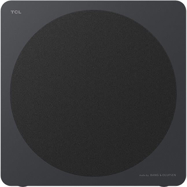 TCL wireless subwoofer with large circular speaker grille