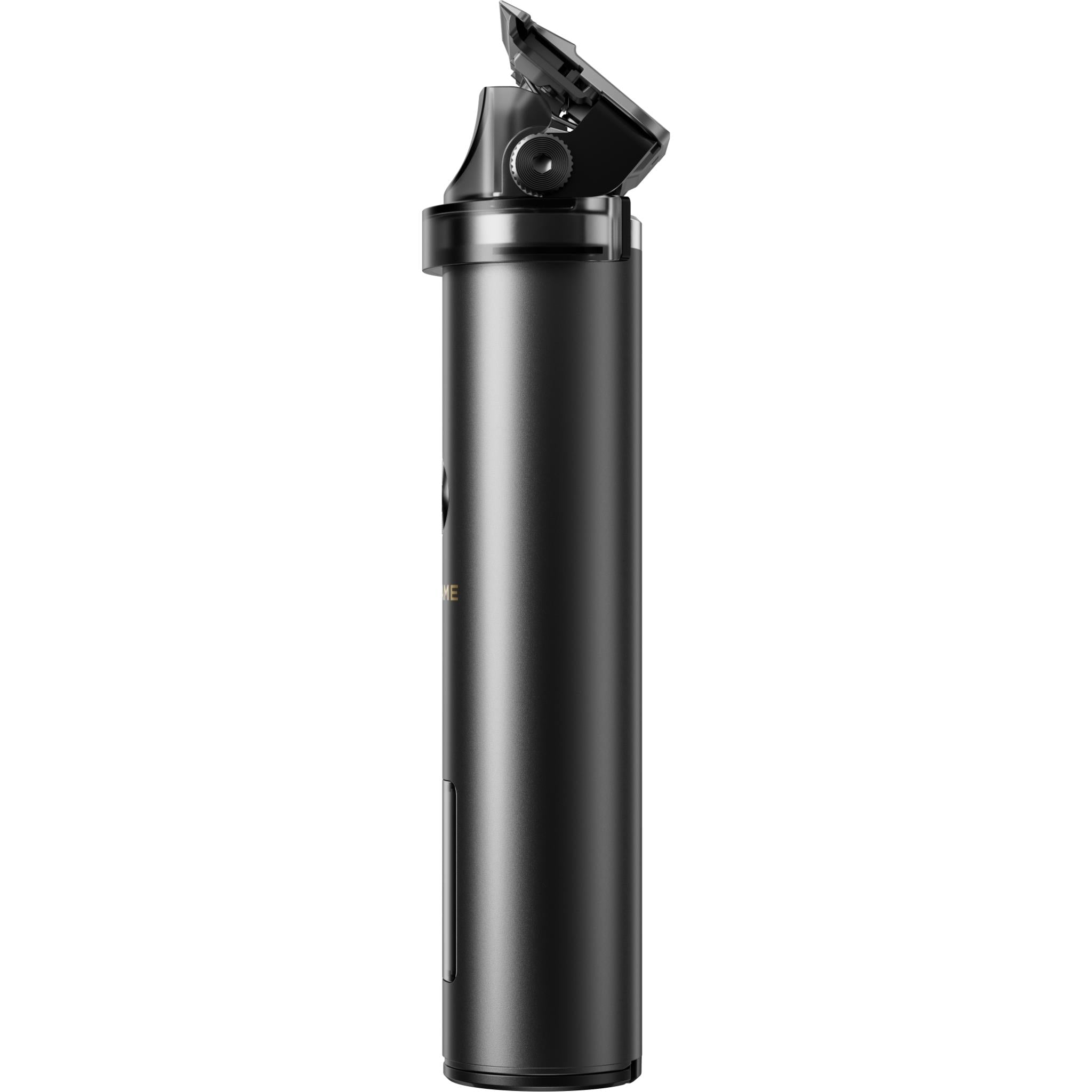 Black grooming and styling device with angled trimmer head, DREAME