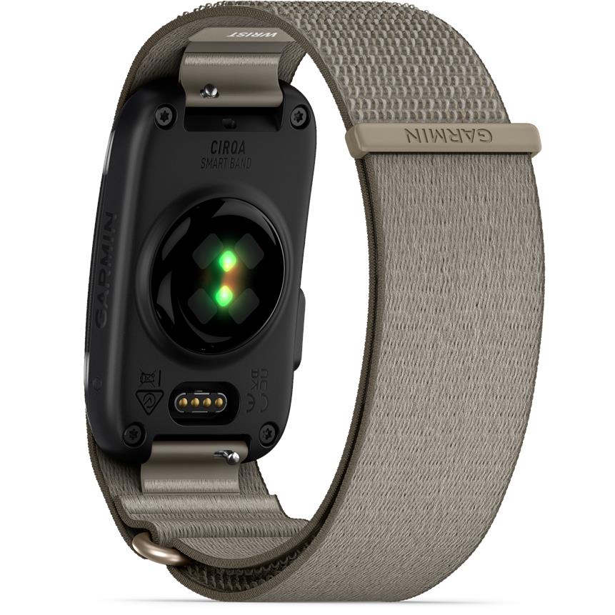 Garmin CIRQA screenless smart band fitness tracker, Small/Medium size, in French Grey, image 4 - Smart Watches at Tech Supply Shed NZ