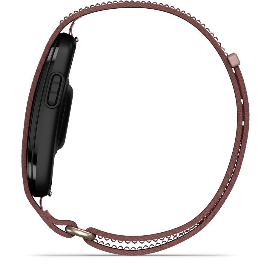 Garmin CIRQA screenless smart band fitness tracker, Small/Medium size, in Mauve, image 5 - Smart Watches at Tech Supply Shed NZ