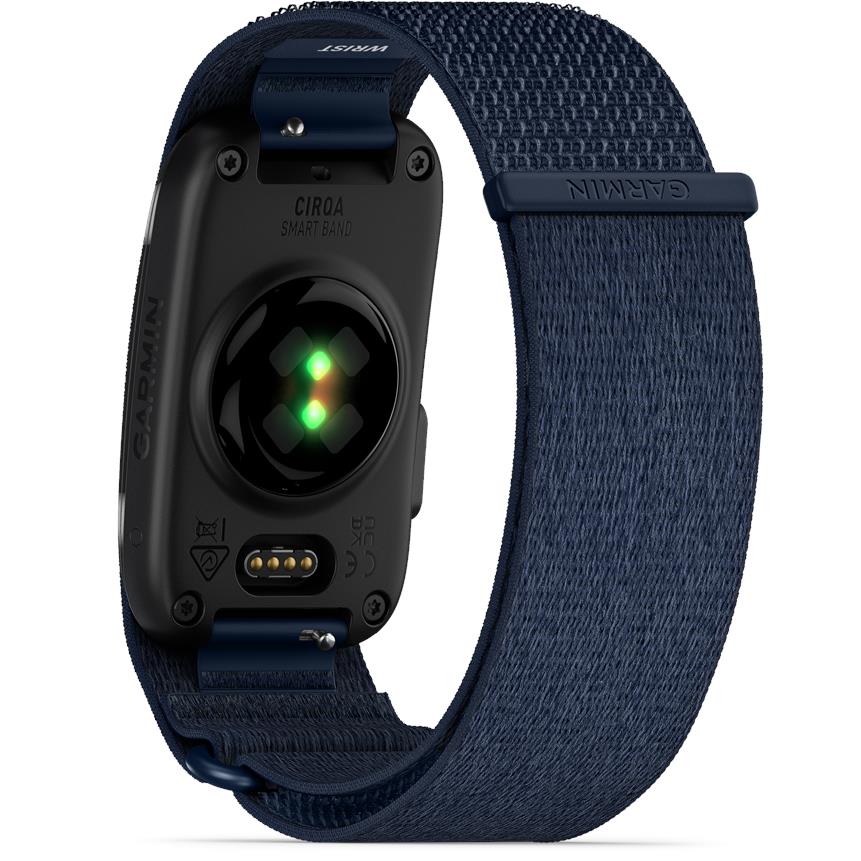 Garmin CIRQA screenless smart band fitness tracker, Small/Medium size, in Captain Blue, image 4 - Smart Watches at Tech Supply Shed NZ