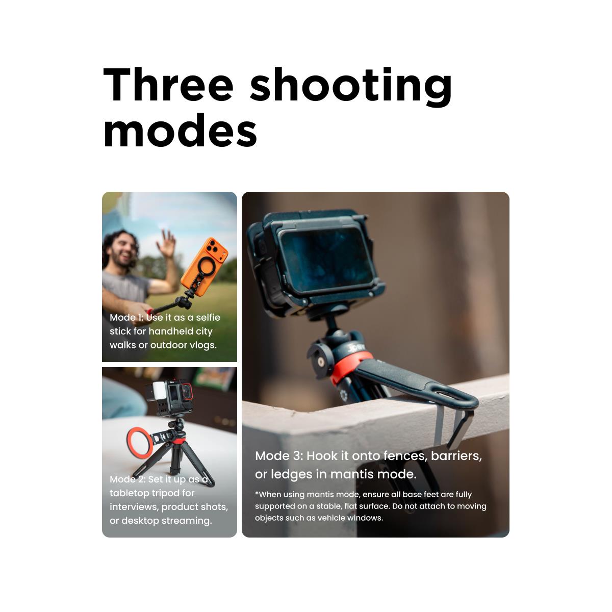 Joby Handypod Clip Extend tripod, image 5 - Camera Accessories at Tech Supply Shed NZ
