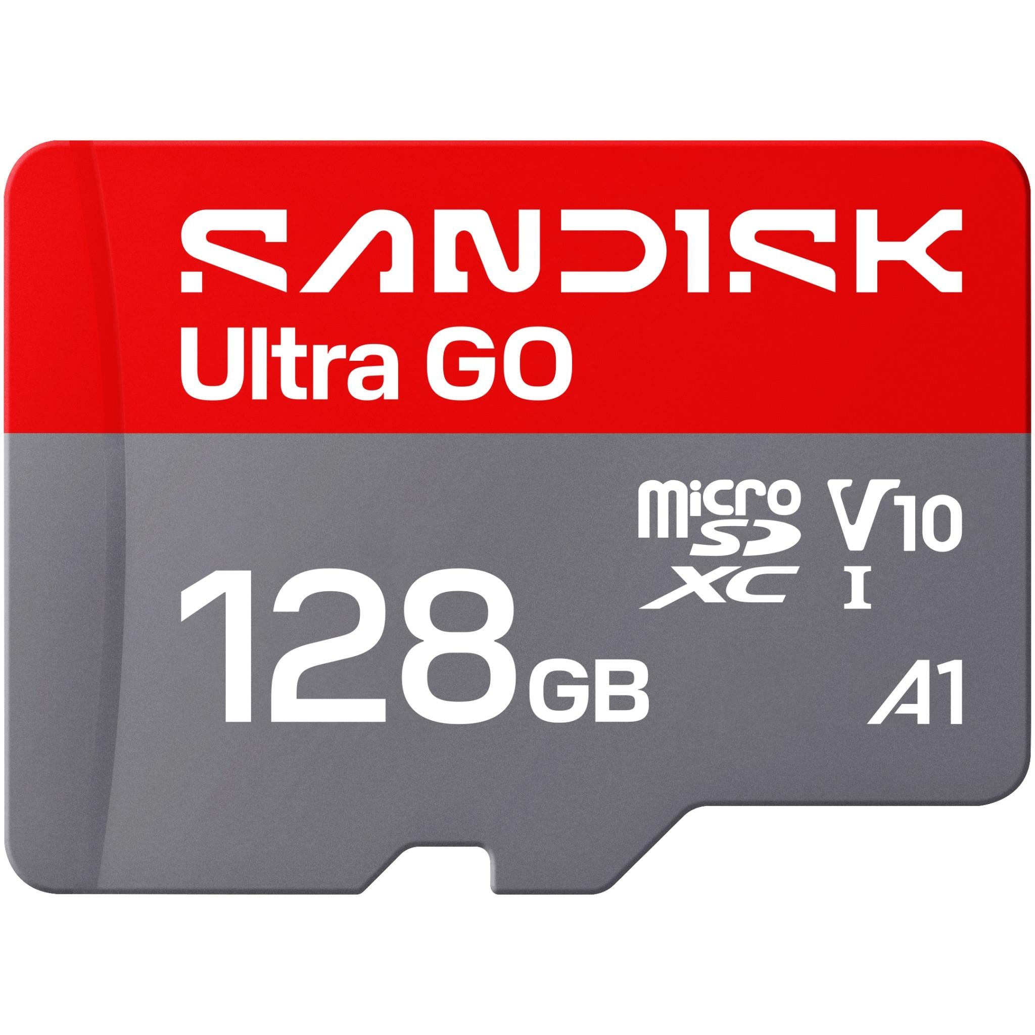 SanDisk Ultra GO 128GB microSDXC UHS-I memory card - Memory Cards & Readers at Tech Supply Shed NZ