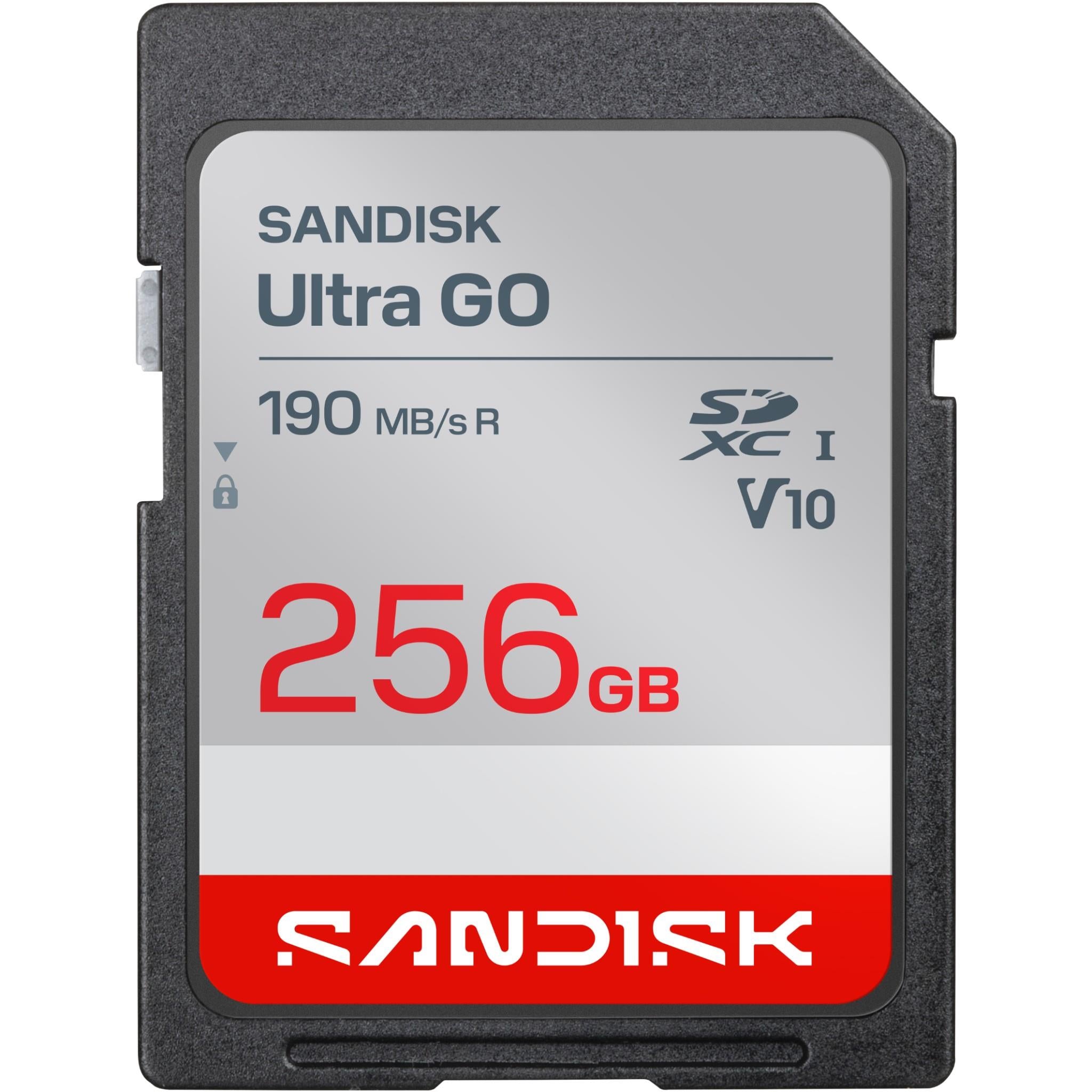 SanDisk Ultra GO 256GB SDXC UHS-I memory card - Memory Cards & Readers at Tech Supply Shed NZ