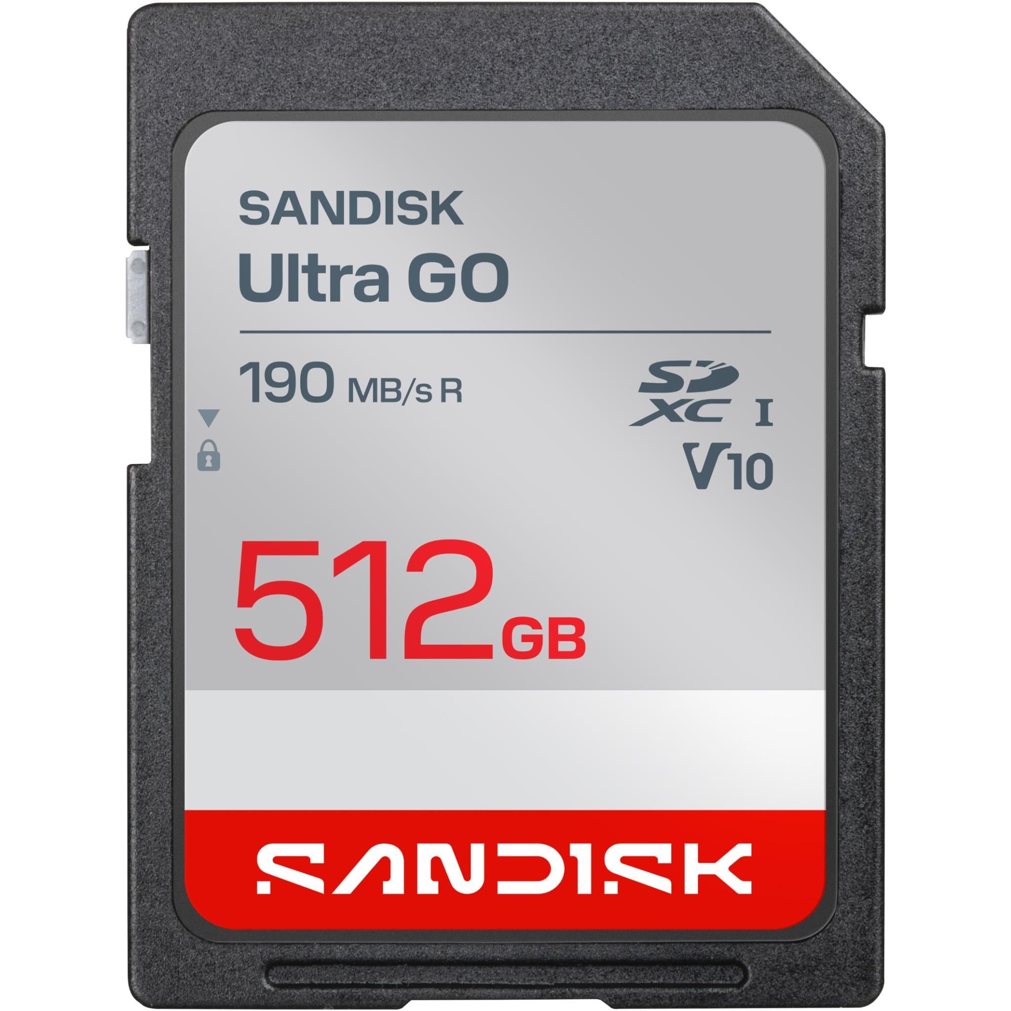 SanDisk Ultra GO 512GB SDXC UHS-I memory card - Memory Cards & Readers at Tech Supply Shed NZ