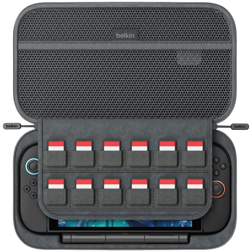 Belkin Charging Case Pro for Nintendo Switch 2 in charcoal, image 7 - Electronic Gaming Accessories at Tech Supply Shed NZ