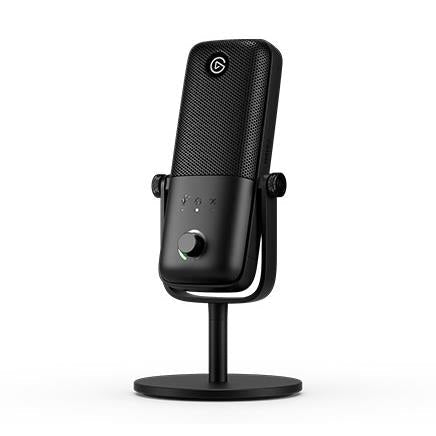 Elgato Wave:3 MK.2 USB-C condenser microphone in black - Microphones at Tech Supply Shed NZ