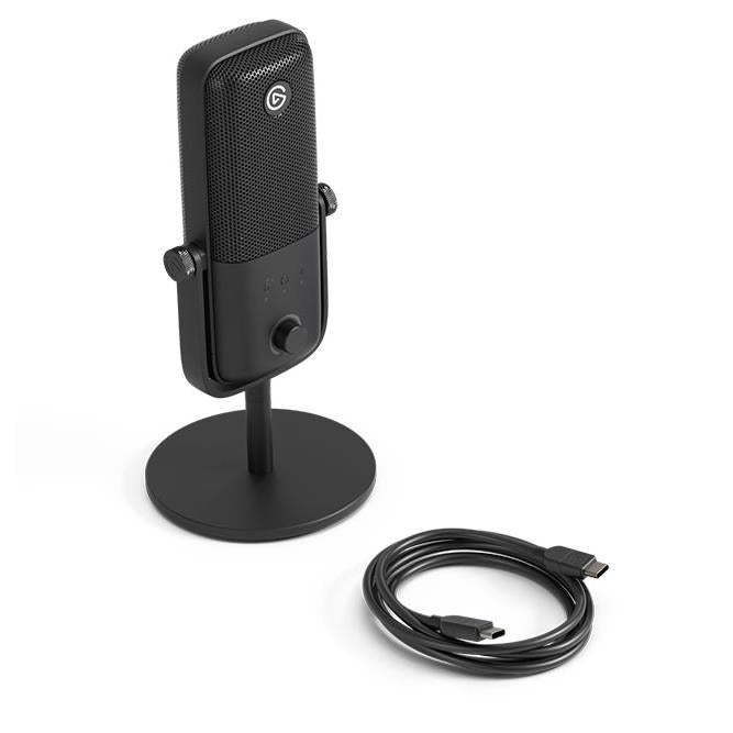 Elgato Wave:3 MK.2 USB-C condenser microphone in black, image 2 - Microphones at Tech Supply Shed NZ