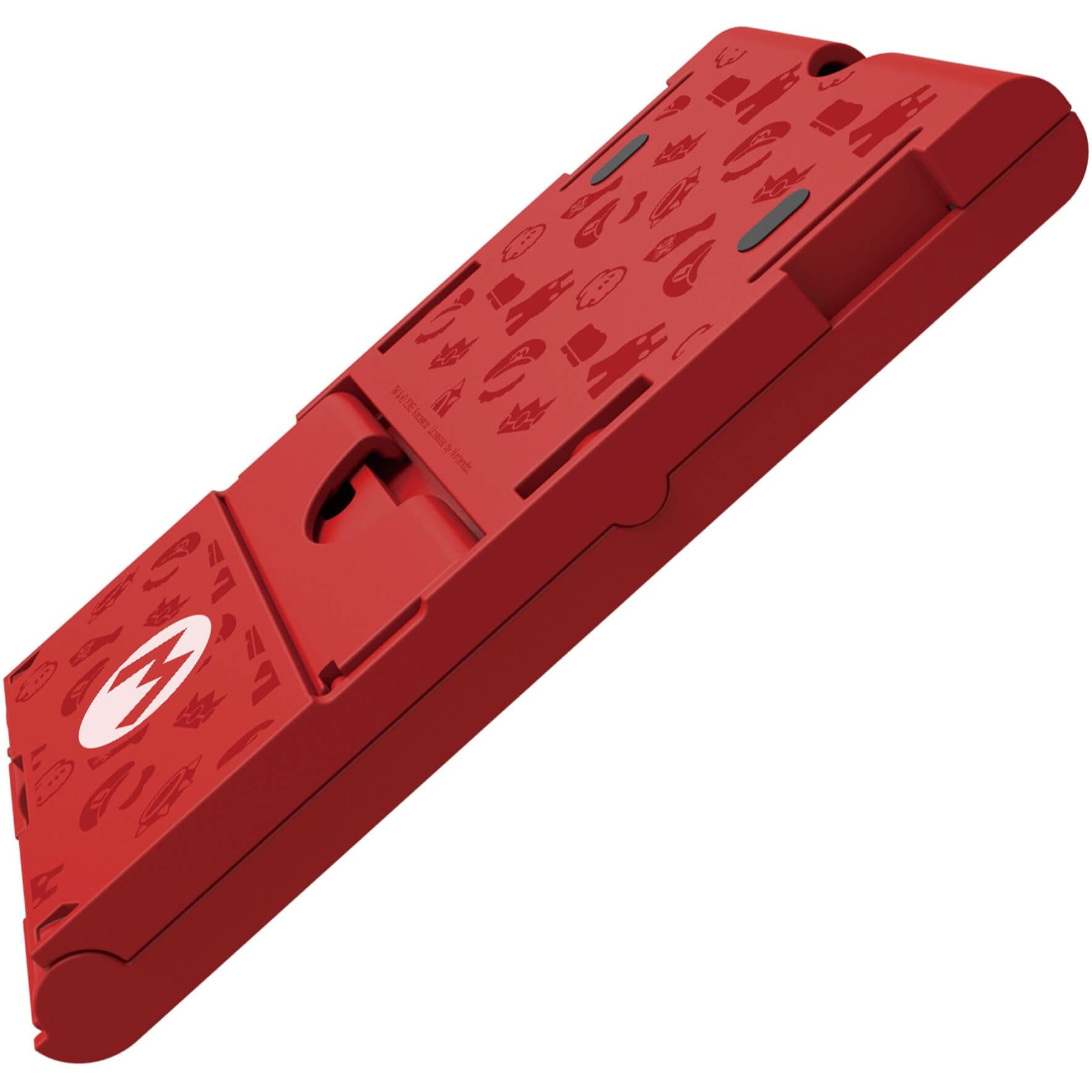 HORI Compact PlayStand for Nintendo Switch with red Super Mario design, image 3 - Electronic Gaming Accessories at Tech Supply Shed NZ