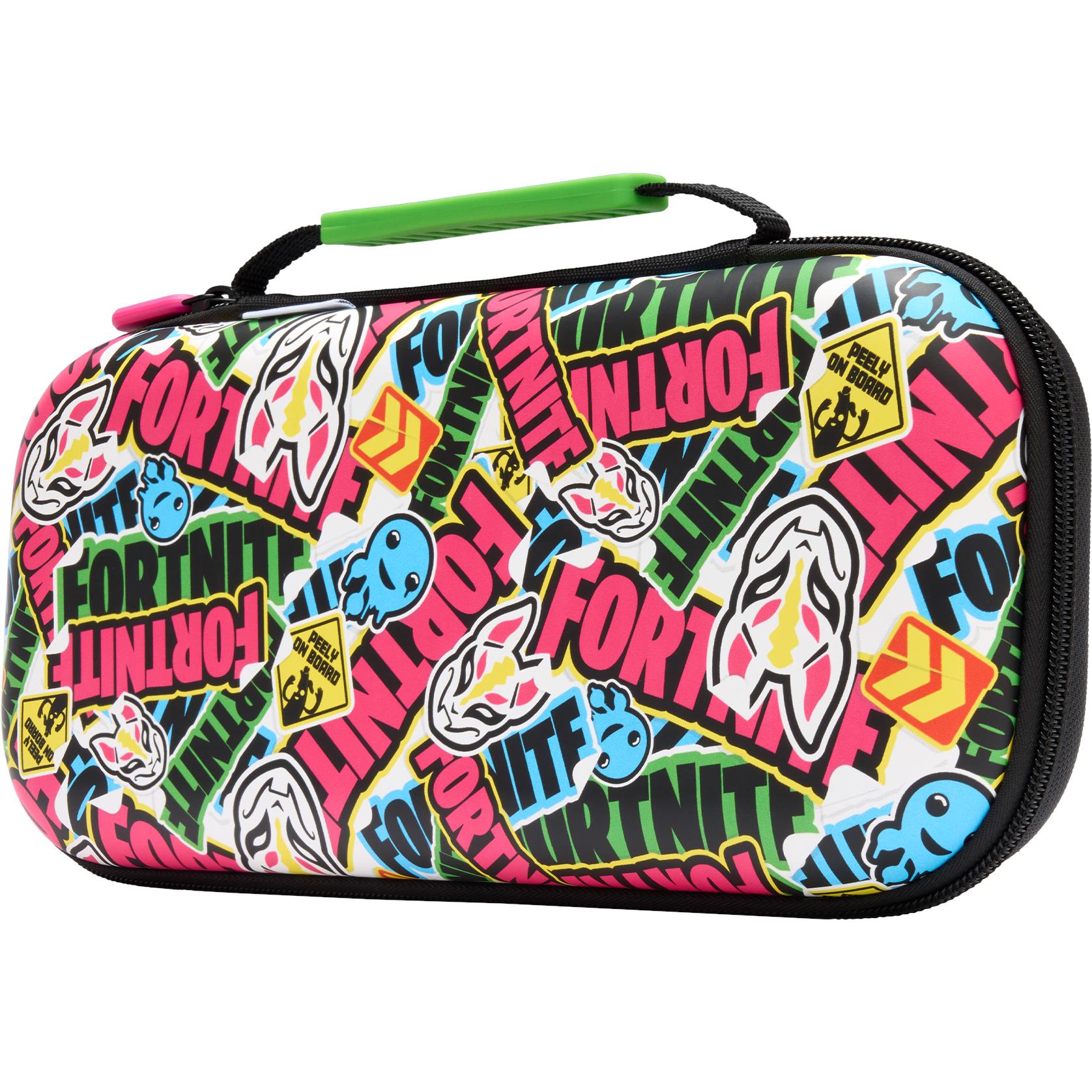 PowerA Protection Case for Nintendo Switch 2 in Fortnite Sticker Mashup design, image 3 - Electronic Gaming Accessories at Tech Supply Shed NZ