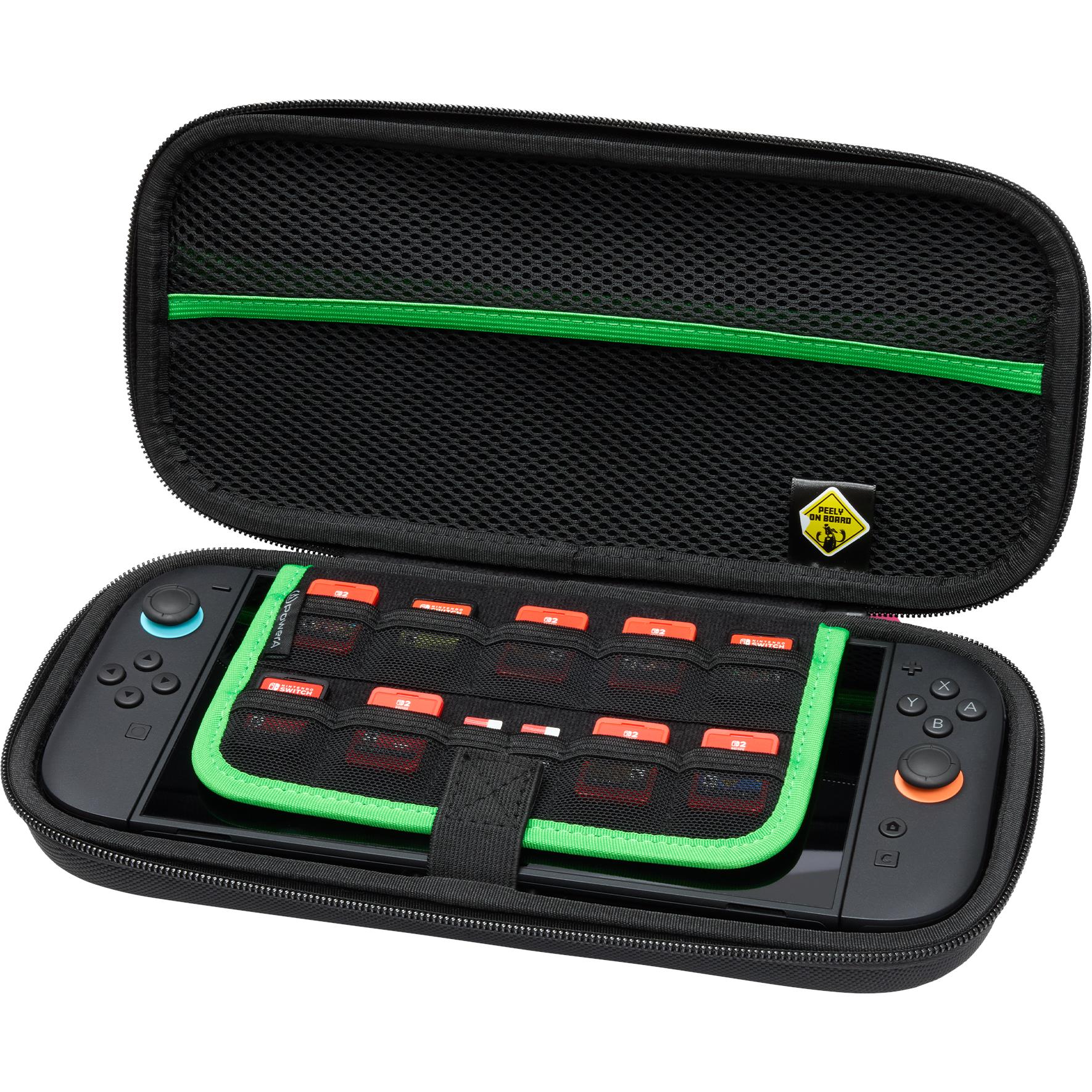 PowerA Protection Case for Nintendo Switch 2 in Fortnite Sticker Mashup design, image 6 - Electronic Gaming Accessories at Tech Supply Shed NZ
