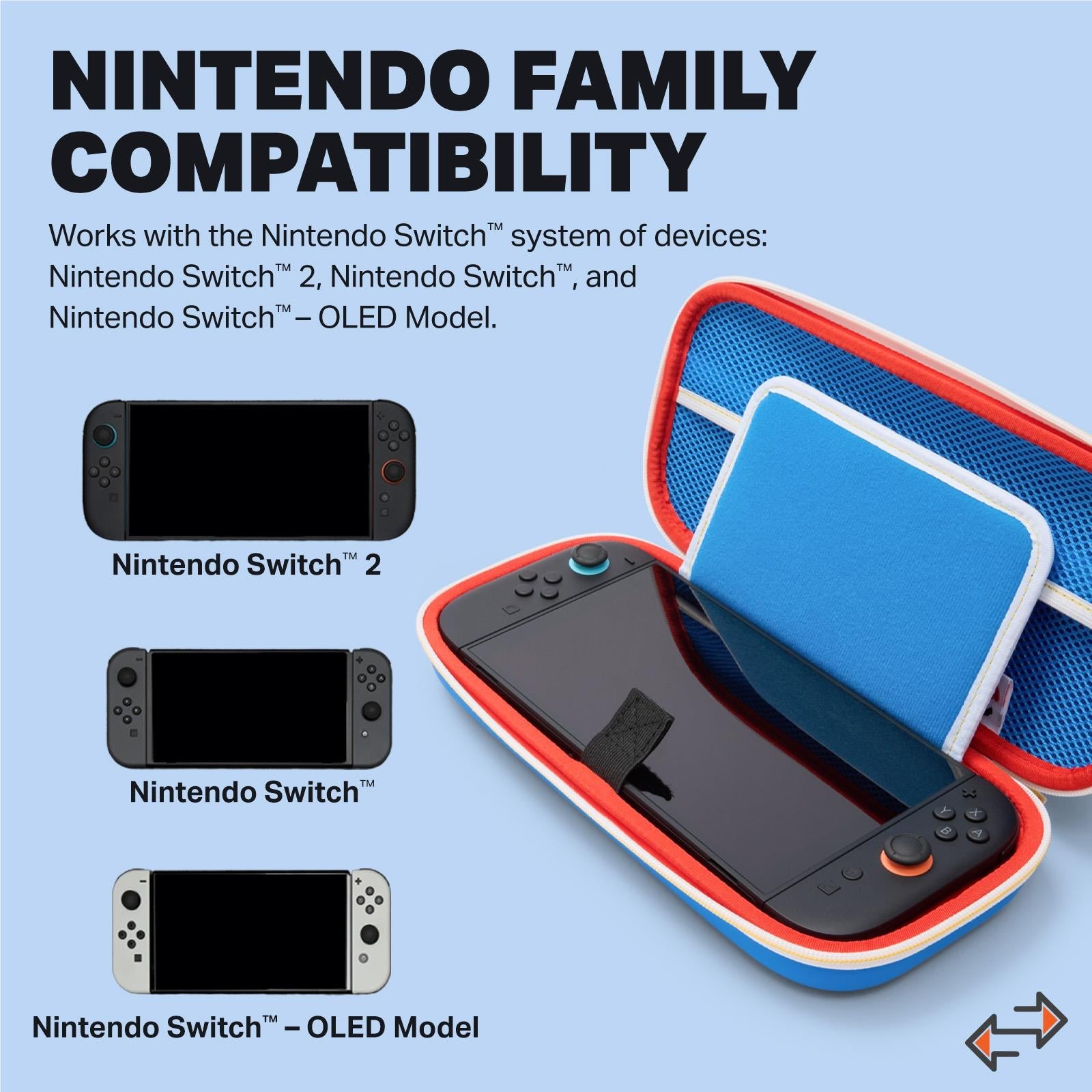 PowerA Protection Case for Nintendo Switch 2 in Mario Zoom design, image 7 - Electronic Gaming Accessories at Tech Supply Shed NZ