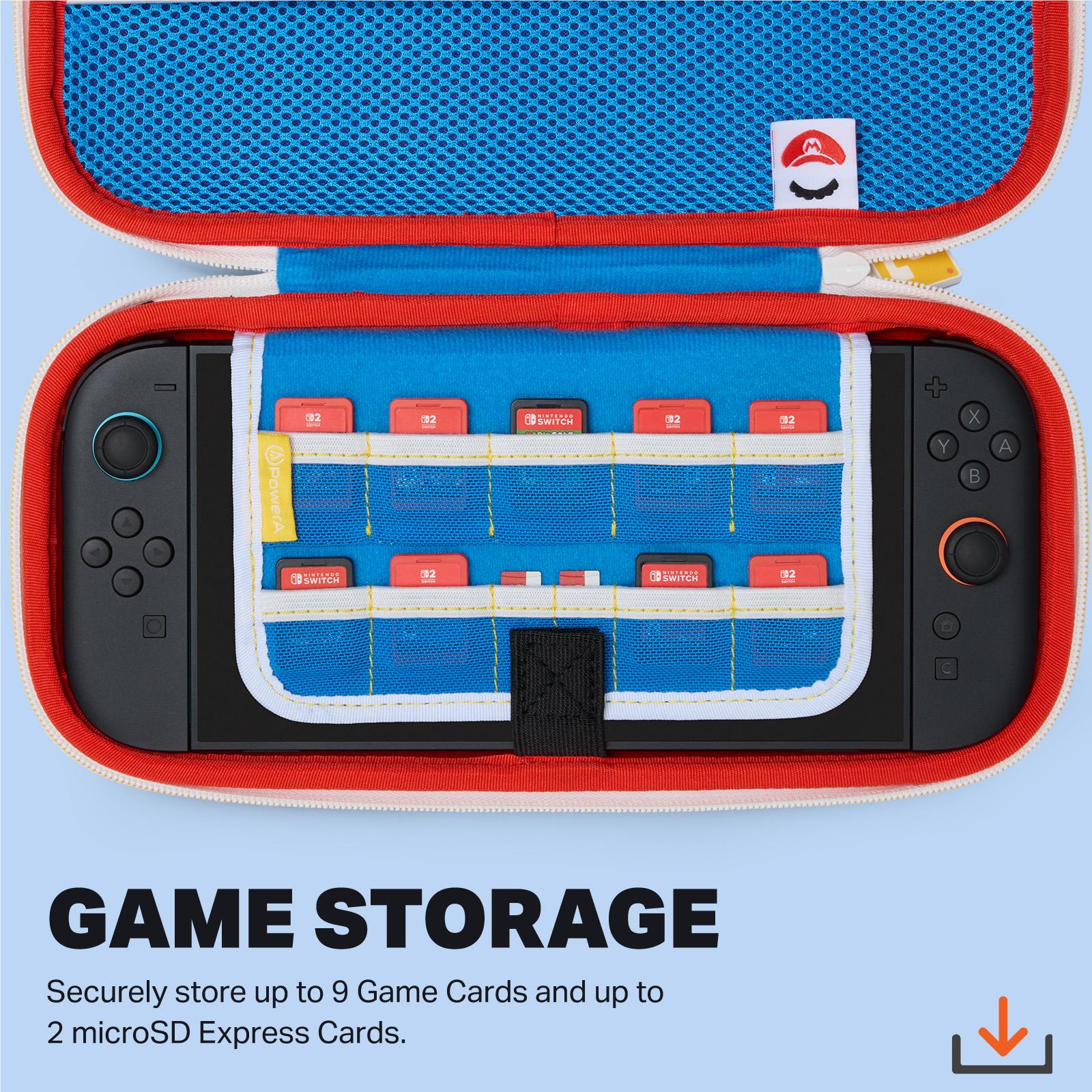 PowerA Protection Case for Nintendo Switch 2 in Mario Zoom design, image 8 - Electronic Gaming Accessories at Tech Supply Shed NZ
