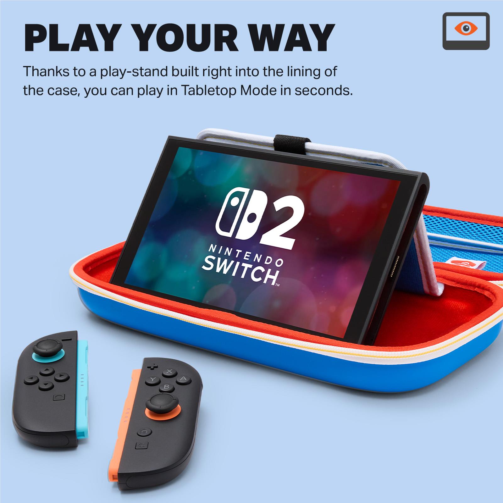PowerA Protection Case for Nintendo Switch 2 in Mario Zoom design, image 9 - Electronic Gaming Accessories at Tech Supply Shed NZ