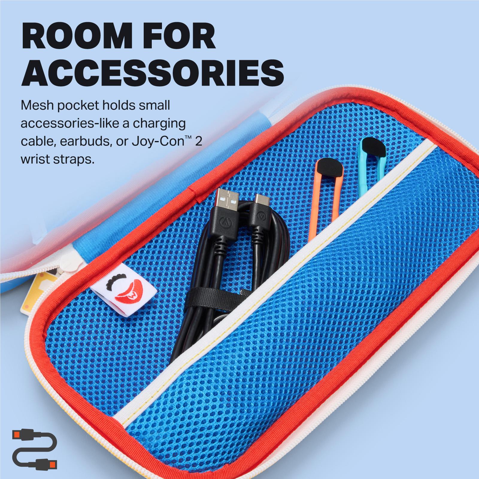 PowerA Protection Case for Nintendo Switch 2 in Mario Zoom design, image 10 - Electronic Gaming Accessories at Tech Supply Shed NZ
