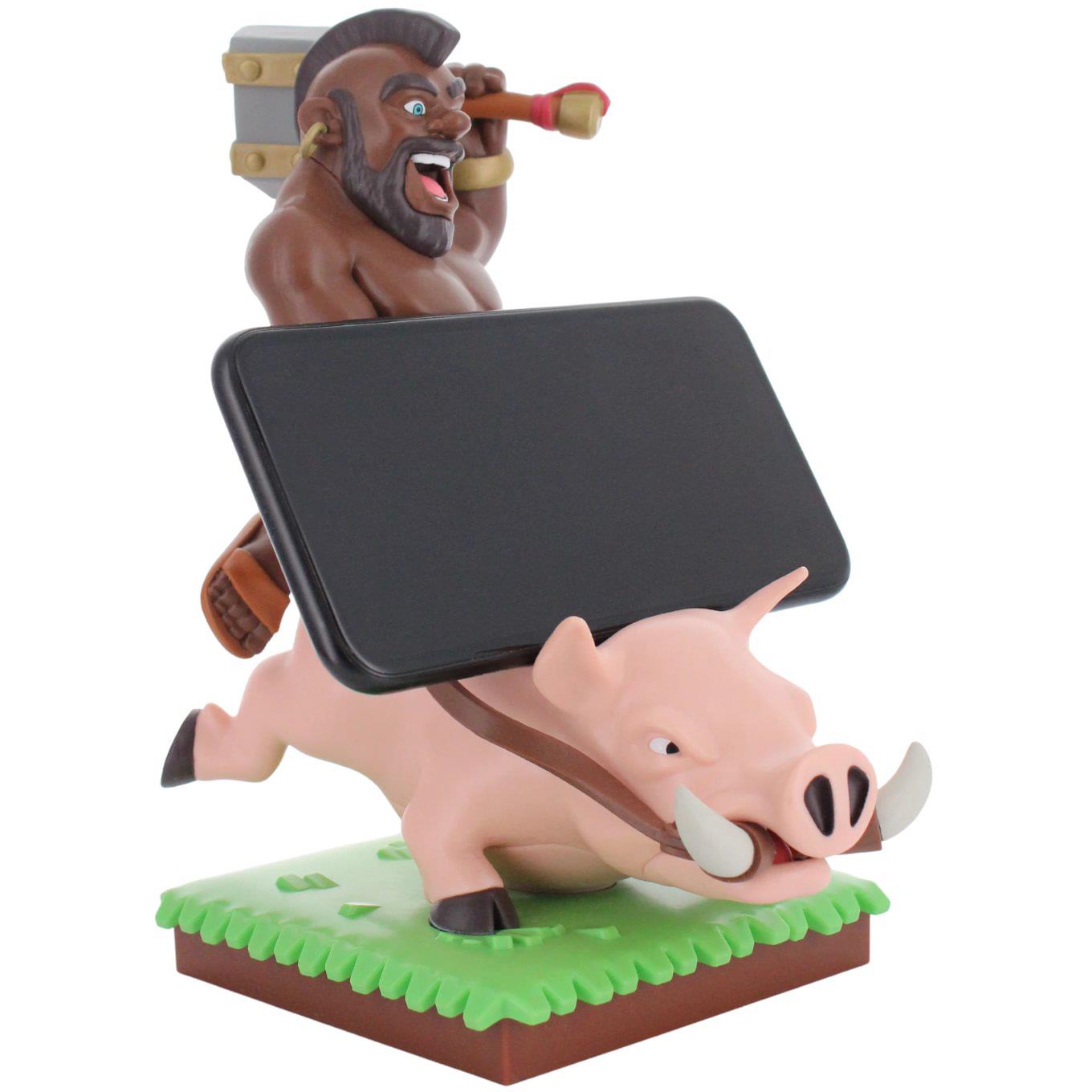 Hog Rider controller holder with black gamepad mounted above the boar