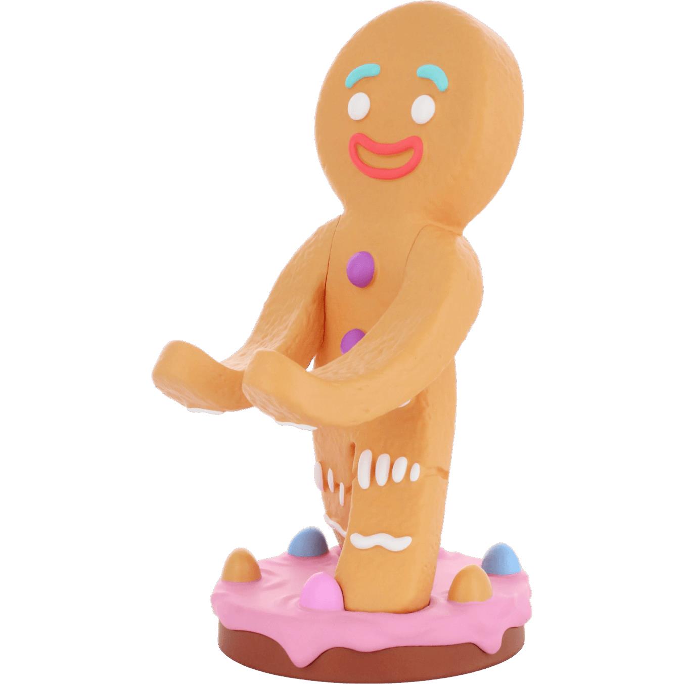 Cable Guys Shrek Gingy gingerbread controller and phone holder figure, image 2 - Collectables & Figurines at Tech Supply Shed NZ