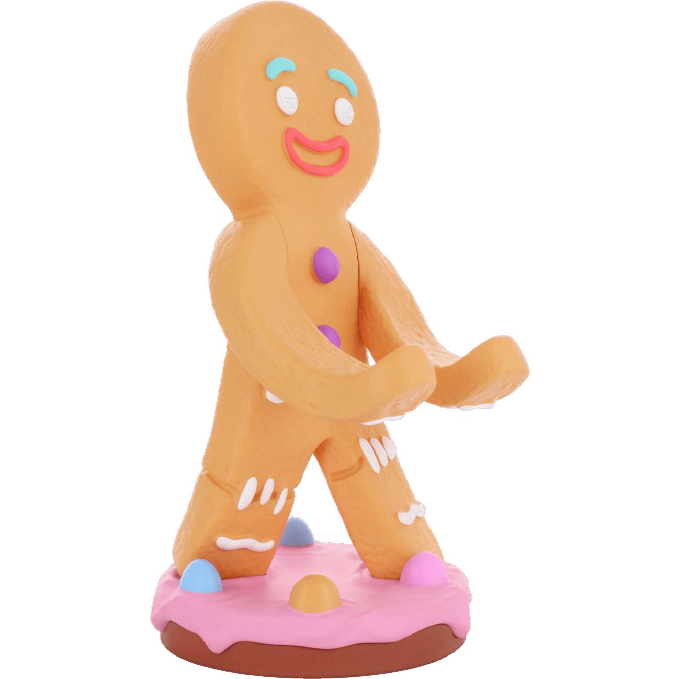 Cable Guys Shrek Gingy gingerbread controller and phone holder figure, image 3 - Collectables & Figurines at Tech Supply Shed NZ