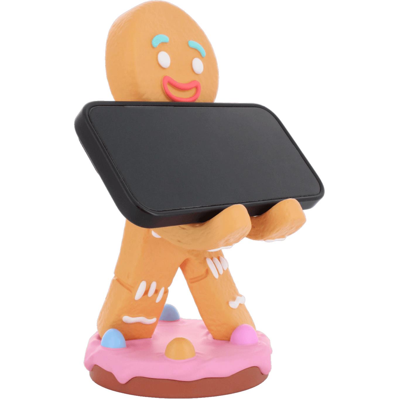 Cable Guys Shrek Gingy gingerbread controller and phone holder figure, image 4 - Collectables & Figurines at Tech Supply Shed NZ