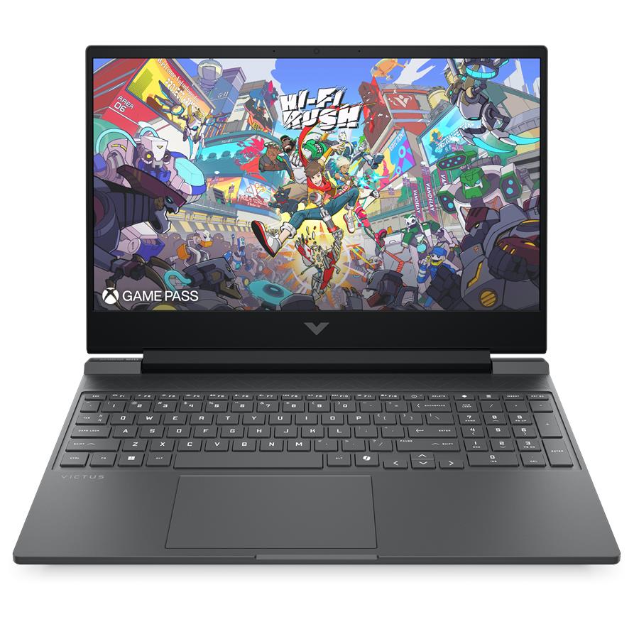HP Victus 15.6 inch gaming laptop with RTX 3050 in silver - Business & Home Laptops at Tech Supply Shed NZ