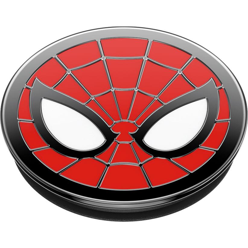 PopSockets Enamel PopGrip Marvel Spider-Man phone grip and stand in red, image 4 - Phone Accessories at Tech Supply Shed NZ