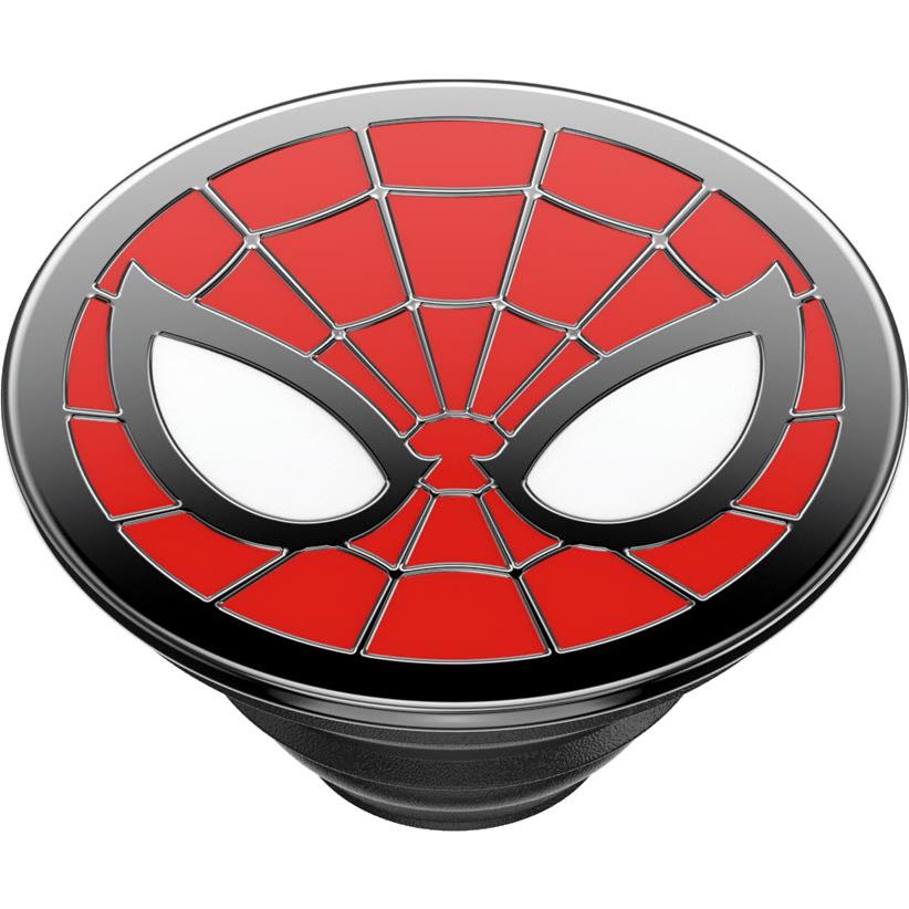 PopSockets Enamel PopGrip Marvel Spider-Man phone grip and stand in red, image 5 - Phone Accessories at Tech Supply Shed NZ