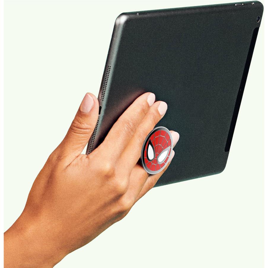 PopSockets Enamel PopGrip Marvel Spider-Man phone grip and stand in red, image 11 - Phone Accessories at Tech Supply Shed NZ