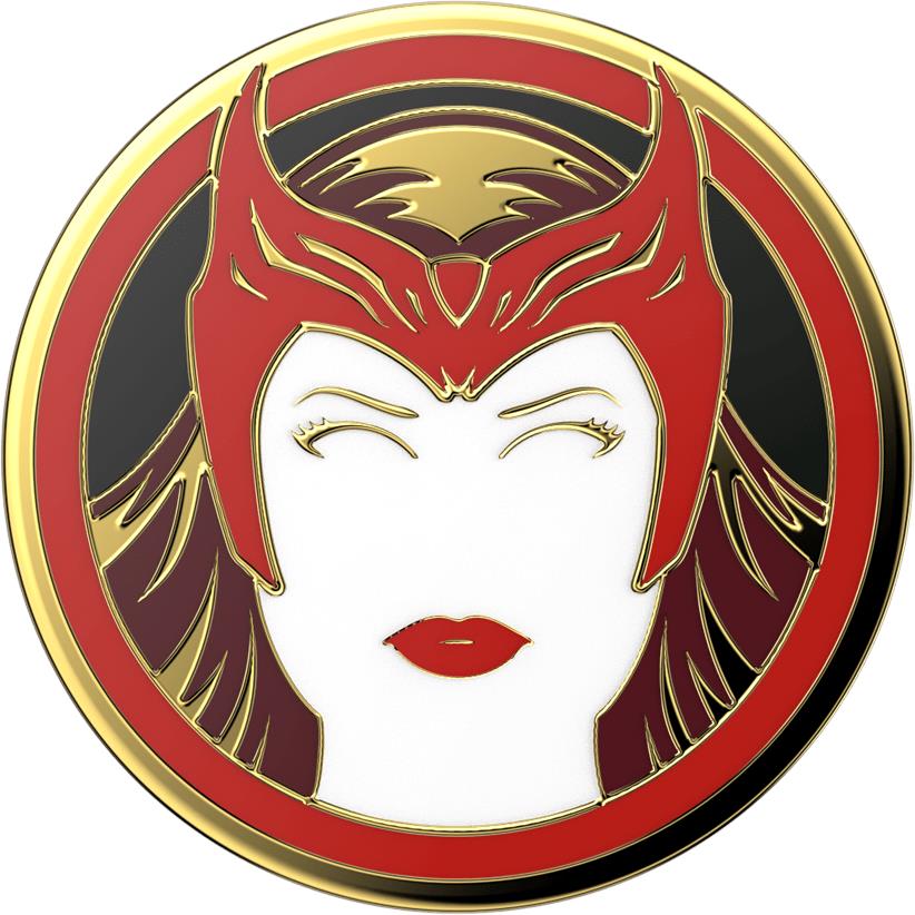 PopSockets Enamel PopGrip Marvel Scarlet Witch phone grip and stand in red - Phone Accessories at Tech Supply Shed NZ