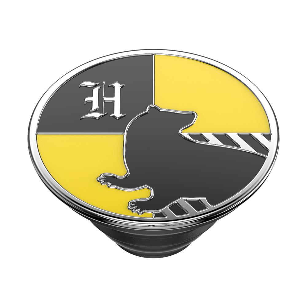 PopSockets Enamel PopGrip Harry Potter Hufflepuff phone grip and stand in yellow, image 5 - Phone Accessories at Tech Supply Shed NZ