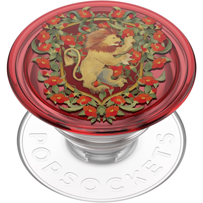 PopSockets PopGrip Harry Potter Gryffindor Floral Crest phone grip and stand in red, image 4 - Phone Accessories at Tech Supply Shed NZ