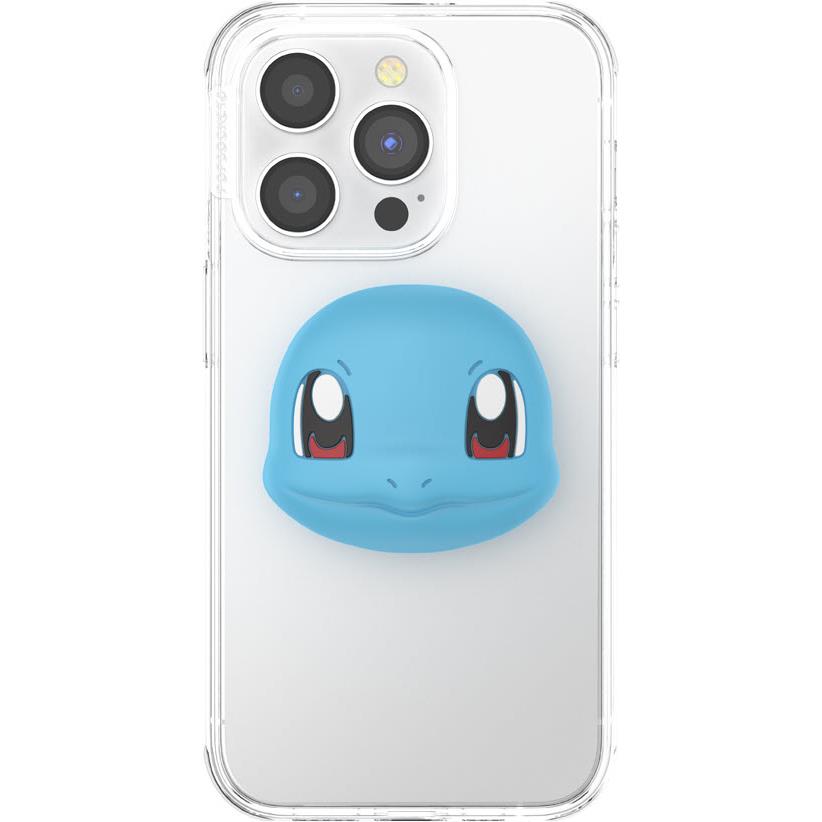 PopSockets PopGrip Pokemon PopOut Squirtle Face phone grip and stand in blue, image 4 - Phone Accessories at Tech Supply Shed NZ