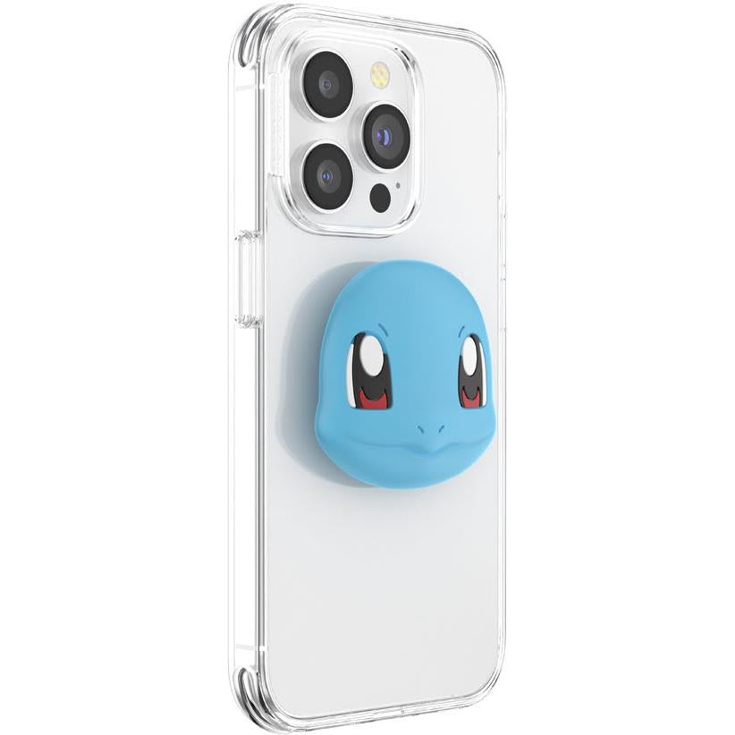 PopSockets PopGrip Pokemon PopOut Squirtle Face phone grip and stand in blue, image 5 - Phone Accessories at Tech Supply Shed NZ