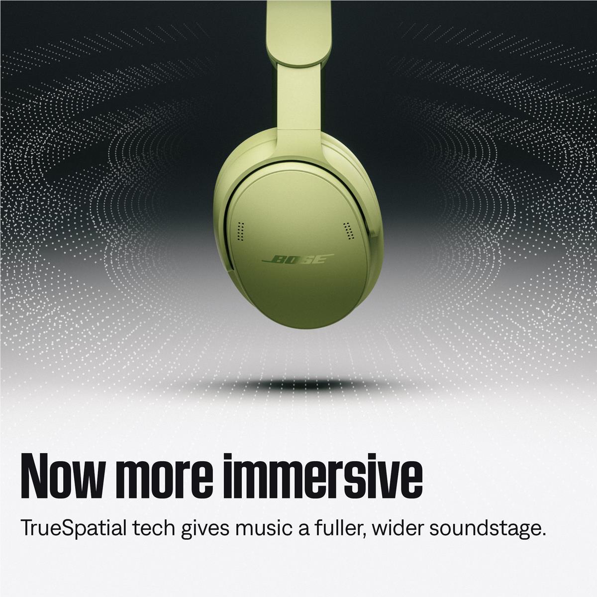 Bose QuietComfort Headphones 2nd Gen over-ear headphones in Eucalyptus Green, image 2 - Over-Ear Headphones at Tech Supply Shed NZ