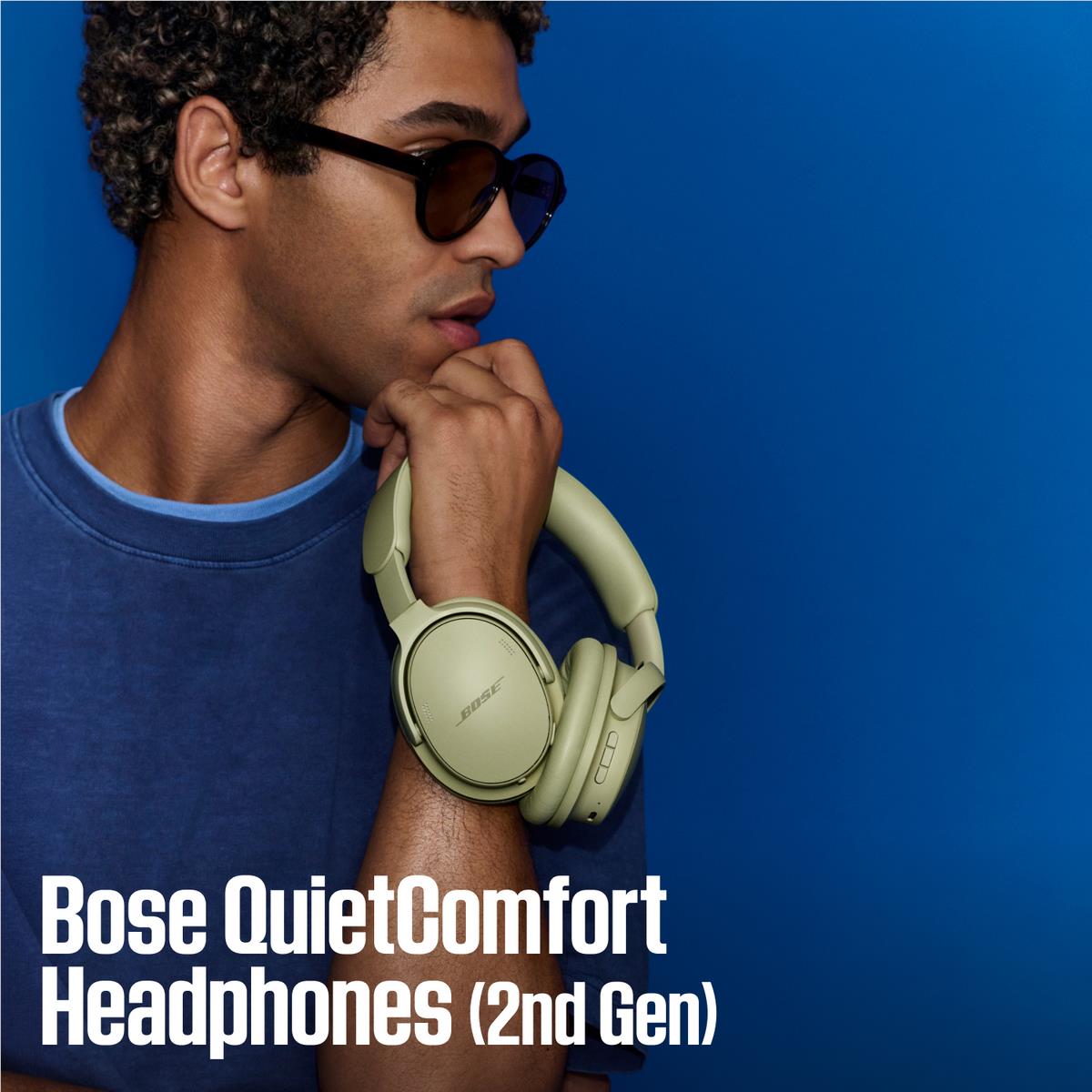 Bose QuietComfort Headphones 2nd Gen over-ear headphones in Eucalyptus Green, image 4 - Over-Ear Headphones at Tech Supply Shed NZ