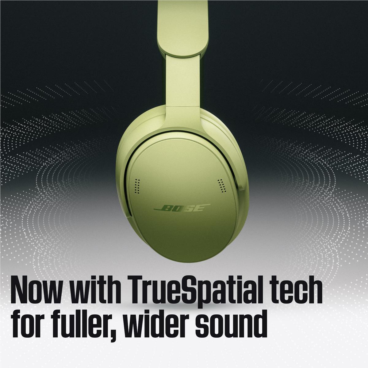 Bose QuietComfort Headphones 2nd Gen over-ear headphones in Eucalyptus Green, image 8 - Over-Ear Headphones at Tech Supply Shed NZ