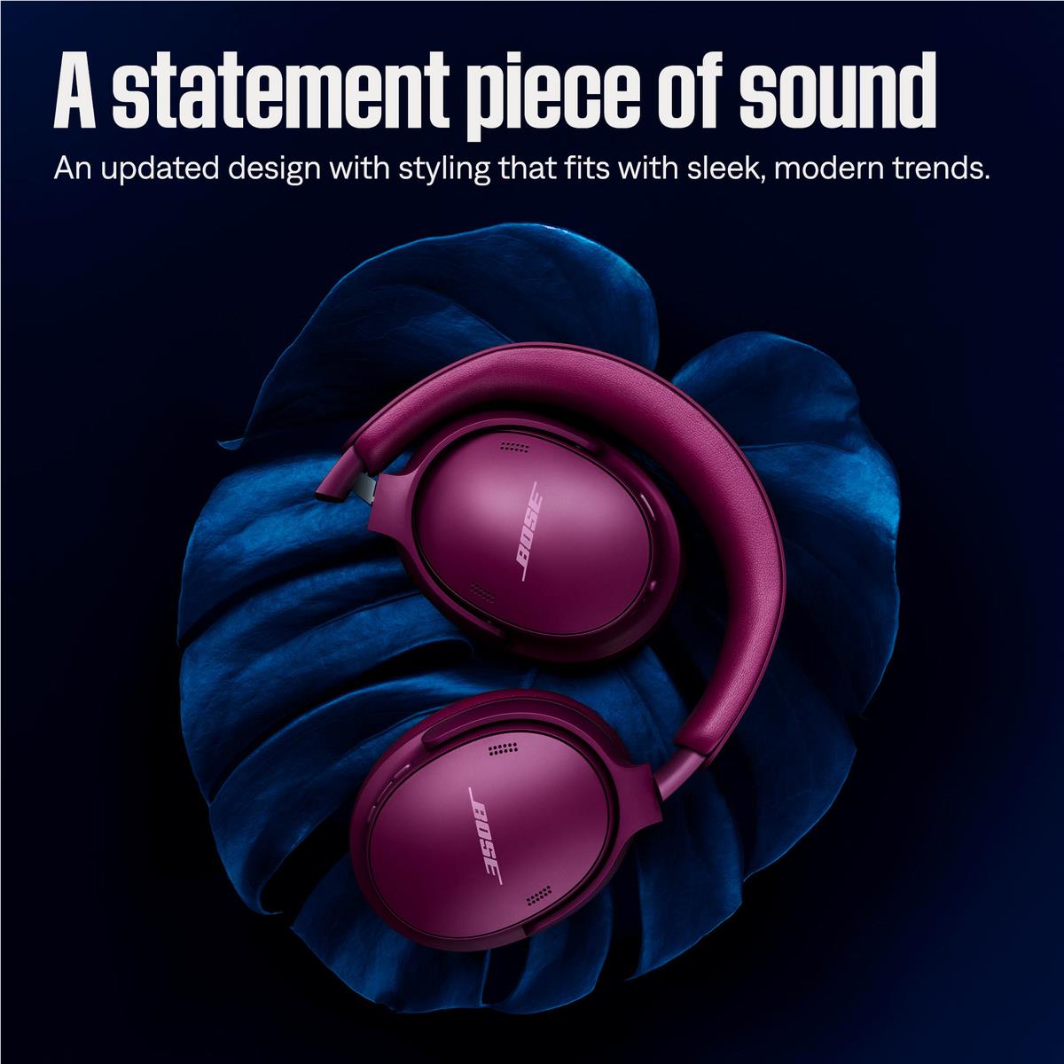 Bose QuietComfort Headphones 2nd Gen over-ear headphones in Rosewood Mauve, image 2 - Over-Ear Headphones at Tech Supply Shed NZ