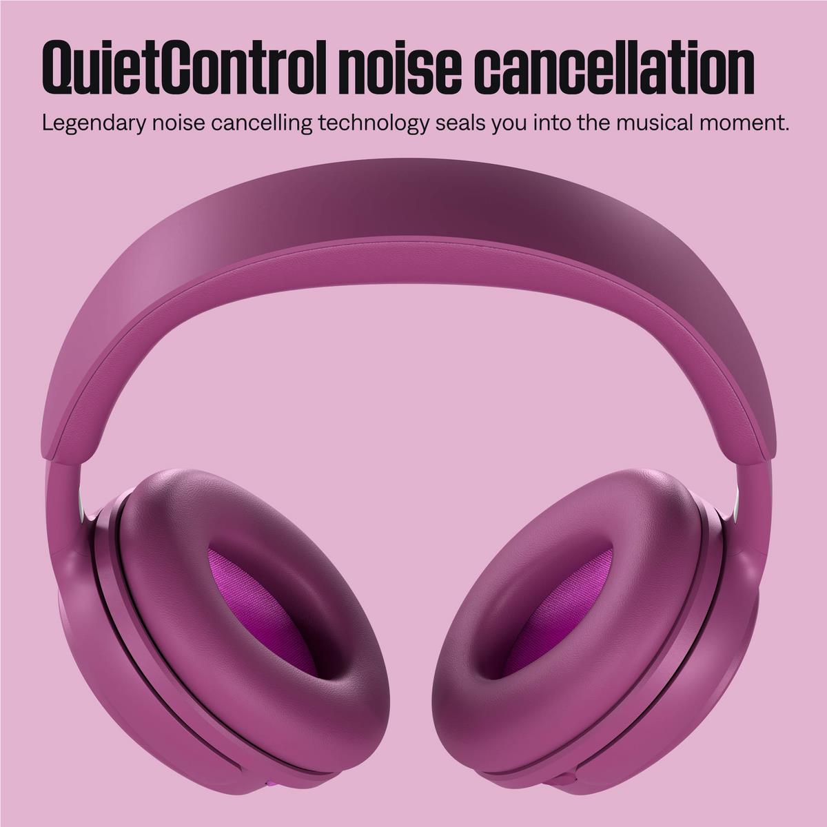 Bose QuietComfort Headphones 2nd Gen over-ear headphones in Rosewood Mauve, image 6 - Over-Ear Headphones at Tech Supply Shed NZ
