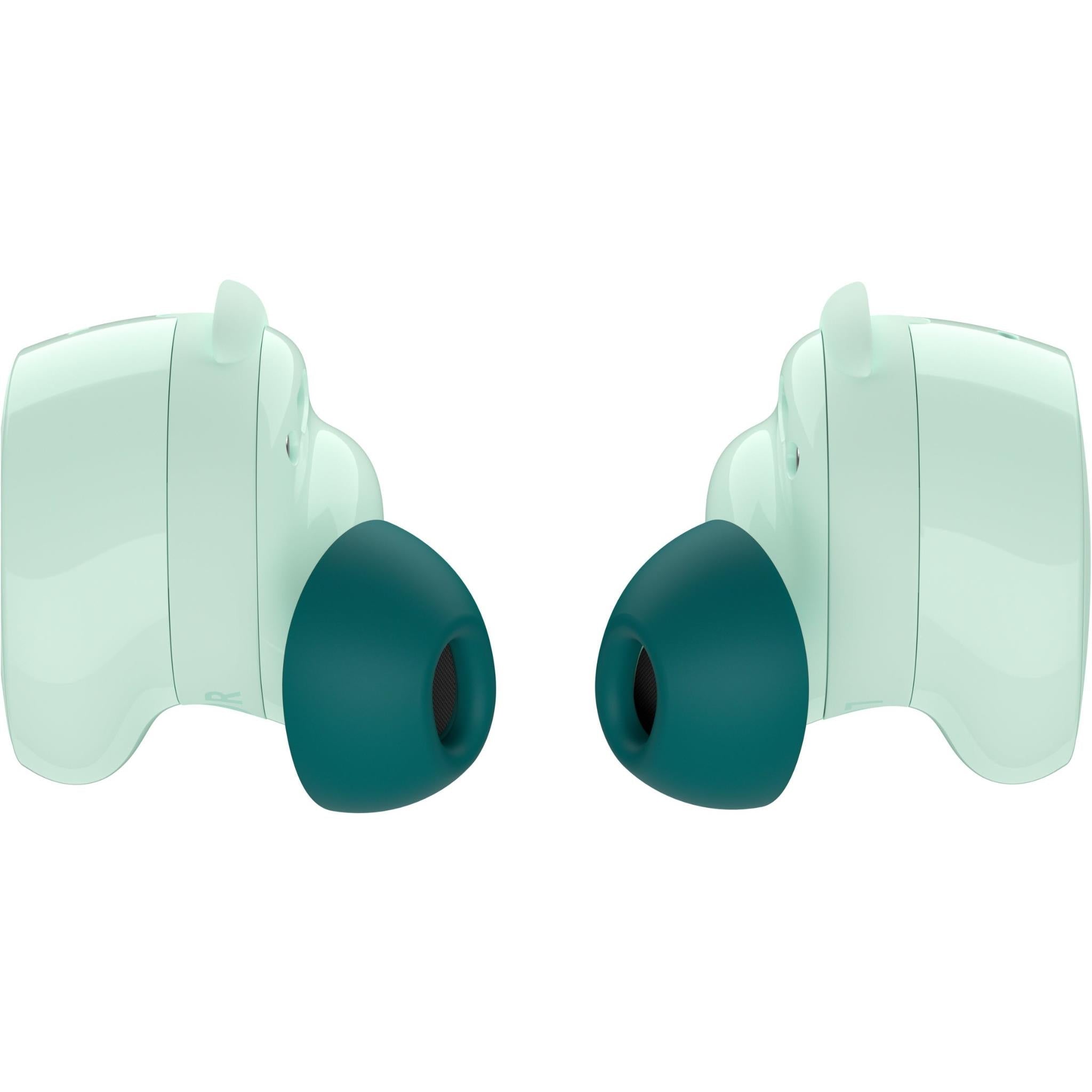 Bose QuietComfort Earbuds in Dewdrop Mint green with charging case, image 5 - In-Ear Headphones & Earbuds at Tech Supply Shed NZ